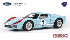 Meng Model RS-001 Ford GT40 Mk.II ’66 (Pre-colored Edition) kit 1/12 – Bild 5