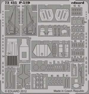 Eduard 73435 P-51D S. A. 1/72 ITALERI – Bild 2