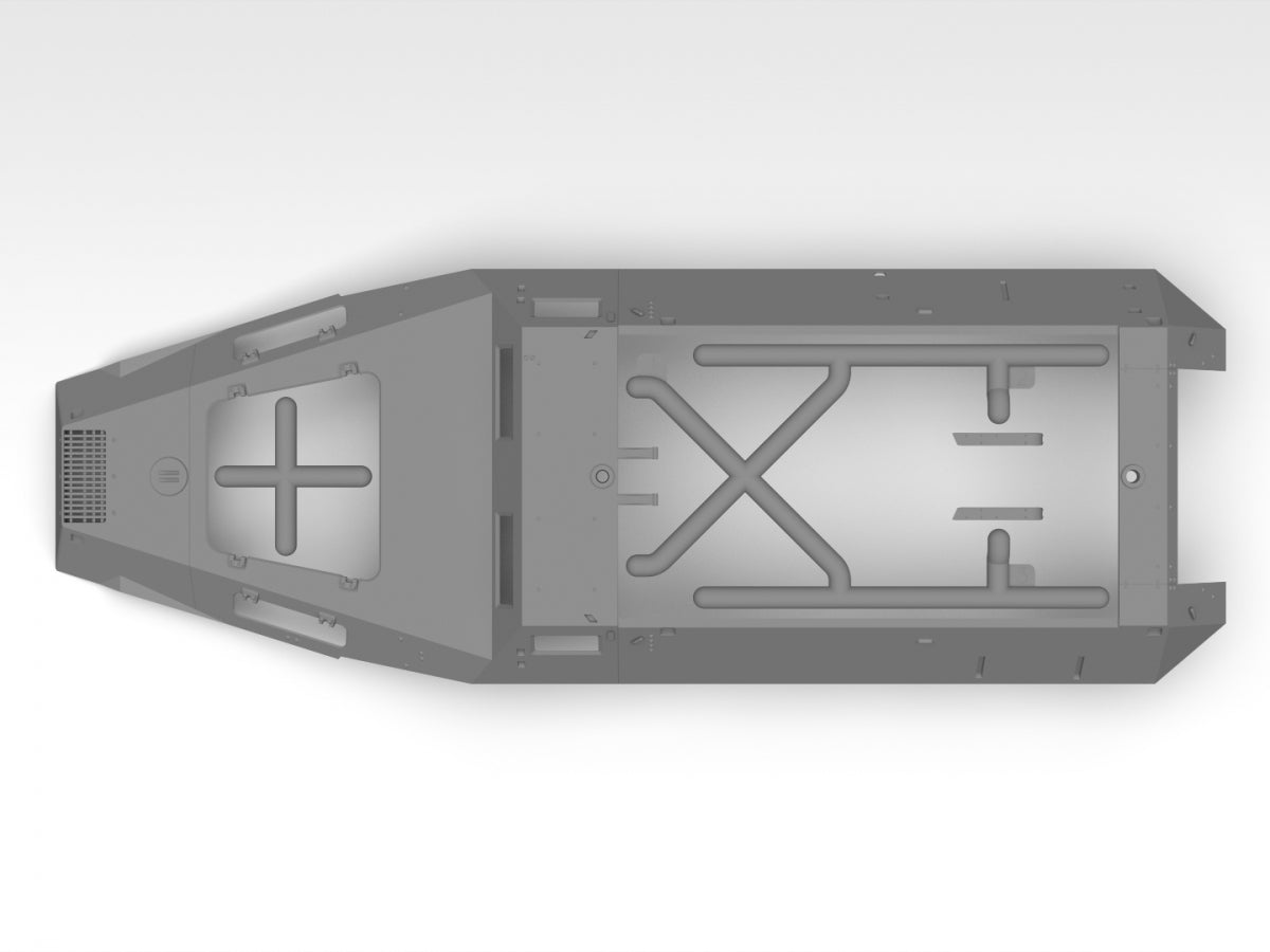 ICM 35107 "Stuka zu Fuss" Sd.Kfz. 251/1 Ausf.B WWII German MLRS 1/35