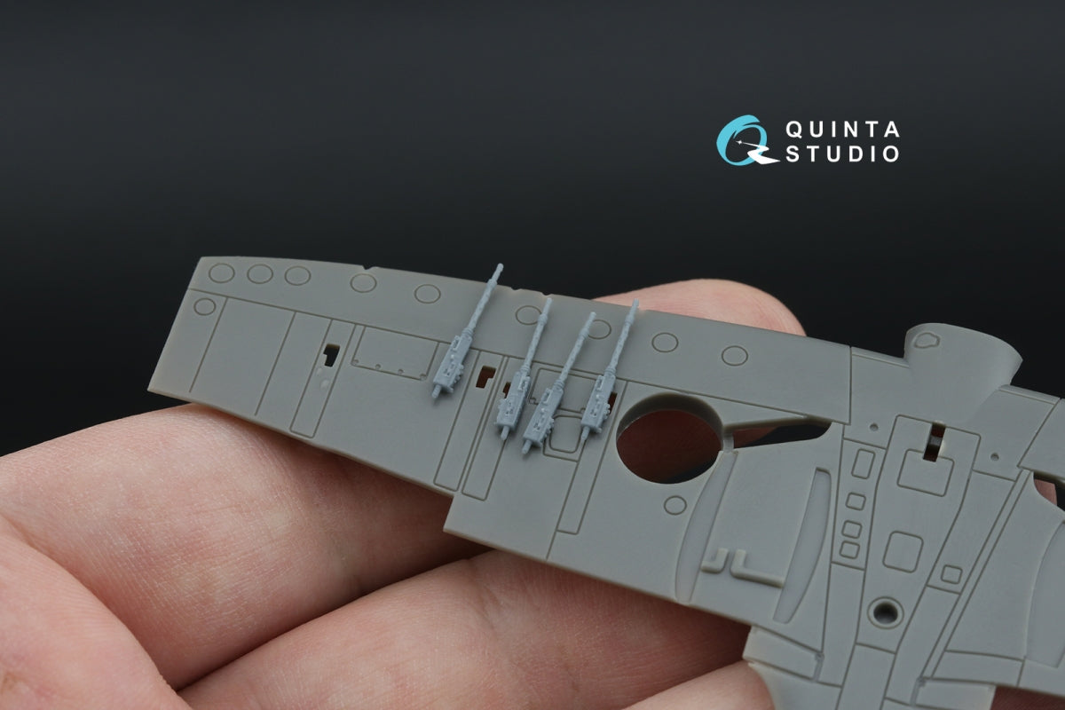 Quinta Studio QT72019 Mitrailleuse Browning Mk.II, 4 pièces (tous kits) 1/72 – image 5