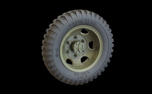 Ensemble de roues de route Panzer Art RE35-314 GMC (Goodyear) 1/35 – image 2