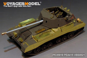 Voyager Model PEA415 WWII British Archer Self-Propelled Anti-Tank Gun track covers additional parts(For TAMIYA 35356) 1/35 – Bild 5