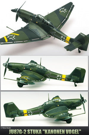 Academy 12404 JU87G-2 STUKA (KANONEN VOGEL) 1/72 – immagine 3