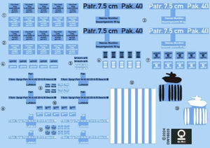 Das Werk DW16020 German 7,5cm PaK40 (mid/late) 1/16 – imagen 2