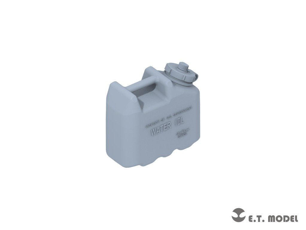 E.T. Model P35-316 Modern US ARMY 10L WATER CANS SET ( 3D Print ) 1/35 – immagine 2