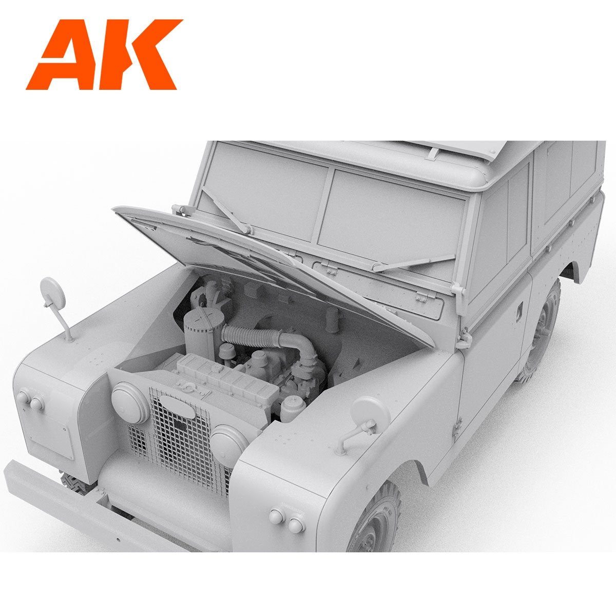 AK Interactive AK35013 LAND ROVER 88 SERIES IIA STATION WAGON 1/35 – Bild 13
