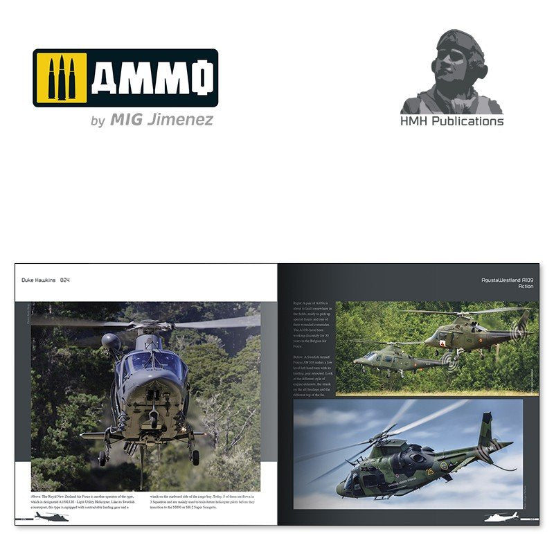 HMH Publications DH-024 Agusta Westland A109 &amp;amp; the Belgian Air Force A109 Display Team ( English version ) – Bild 7
