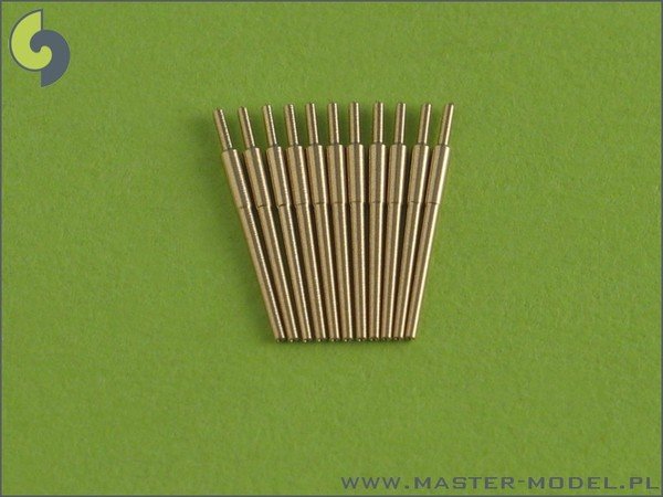 Master SM-700-002 German 15cm (5.9in) SKC/28 barrels (12pcs) - Bismarck and Scharnhorst classes