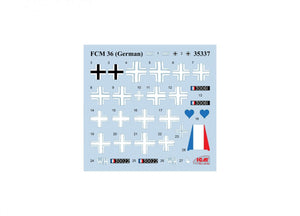 ICM 35337 FCM 36 French Light Tank in German Service 1/35 – zdjęcie 11