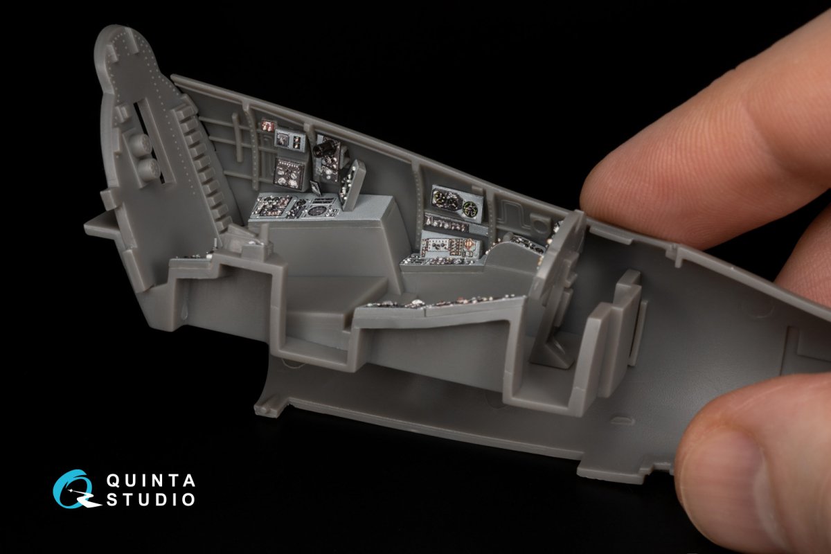 Quinta Studio QD48348 Buccaneer S.2C/D 3D-Printed &amp;amp; colored Interior on decal paper (Airfix) 1/48 – image 11