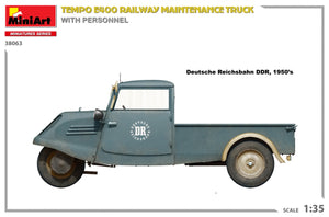 MiniArt 38063 Tempo E400 railway maintenance truck with personnel 1/35 – Bild 4