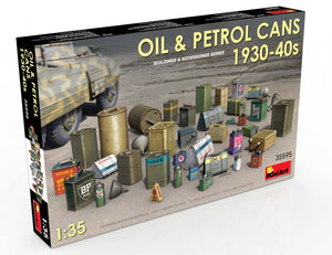 MiniArt 35595 OIL &amp;amp; PETROL CANS 1930-40s 1/35 – zdjęcie 2