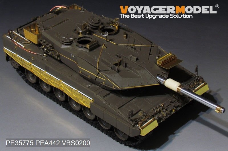 Voyager Model PE35775B Modern German Leopard 2A5 Basic ( Ver.B Gun barrel Include)(For TAMIYA 35242) 1/35 – immagine 2