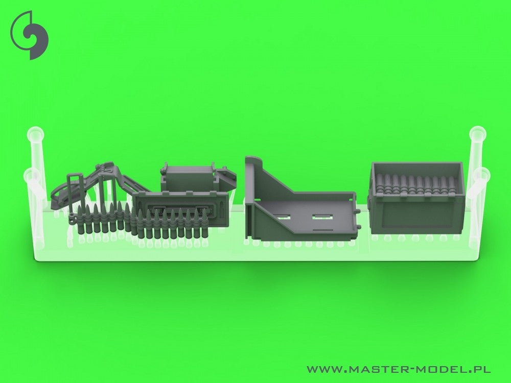 Master GM-35-073 Browning M2HB .50 cal (12,7mm) - do montażu na pierścieniu M49 (karetka D40721 / kołyska D40733 / skrzynka D40731 lub D90078) 1/35 – Bild 16