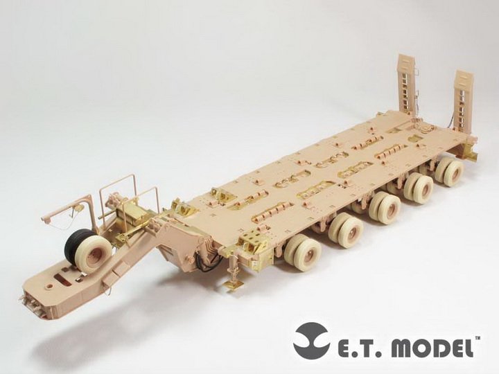 ET Model E35-133 Modern US M1000 Heavy Equipment Trailer (For HOBBY BOSS 85502) (1/35) – image 2