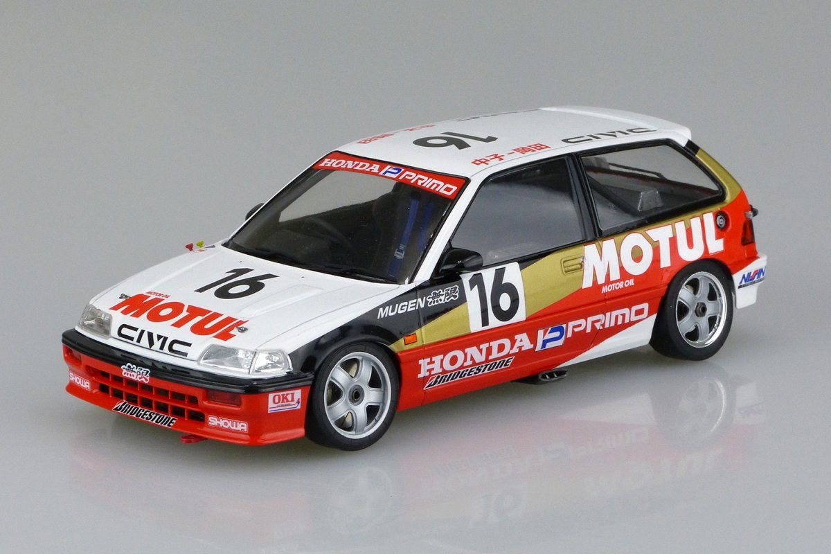 Beemax 24009 HONDA CIVIC EF3 Gr.A 88 MOTUL 1/24 – Bild 2