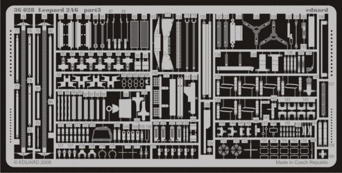 Eduard 36028 Leopard 2A6 1/35 Tamiya – Bild 3