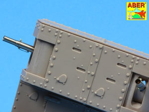Aber 35L-156 Barrels for British WWI Tank Mark IV – Female 1/35 – imagen 5