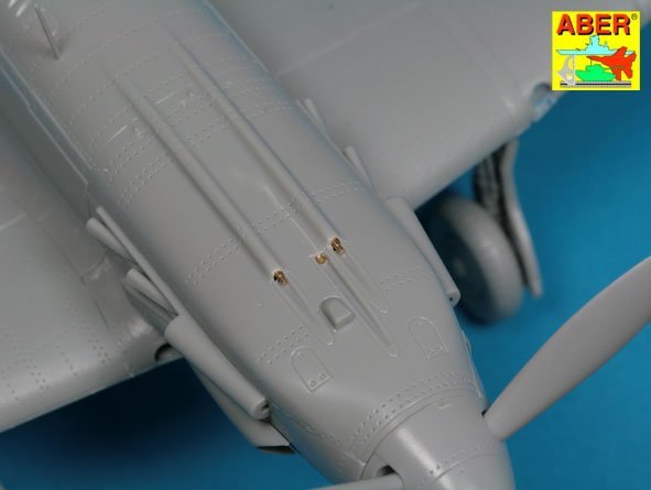 Aber A48114 Armament for Soviet fighter MIG-3 2x7,62ShKAS; 1x12,7mm UBS; pitot tube 1/48 – imagen 8