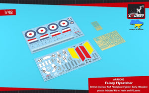 Armory Models 48003 Fairey Flycatcher British FAA Inter-War Floatplane Fighter, on Wooden Floats 1/48 – immagine 4