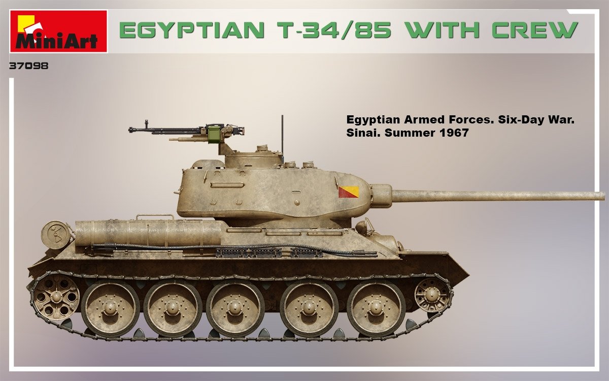 MiniArt 37098 Egyptian T-34/85 1/35 – Bild 4