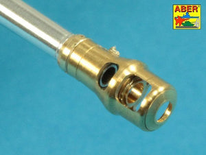 Aber 35L-246 7.5cm Barrel with Muzzle brake for Panther Ausf.G (For Rye Field Model) 1/35 – immagine 6