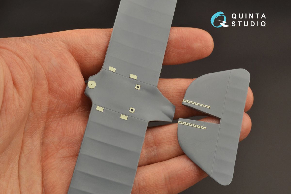 Quinta Studio QD48235 Pfalz D.IIIa 3D-Printed &amp;amp; coloured Interior on decal paper (Eduard) 1/48 – immagine 7