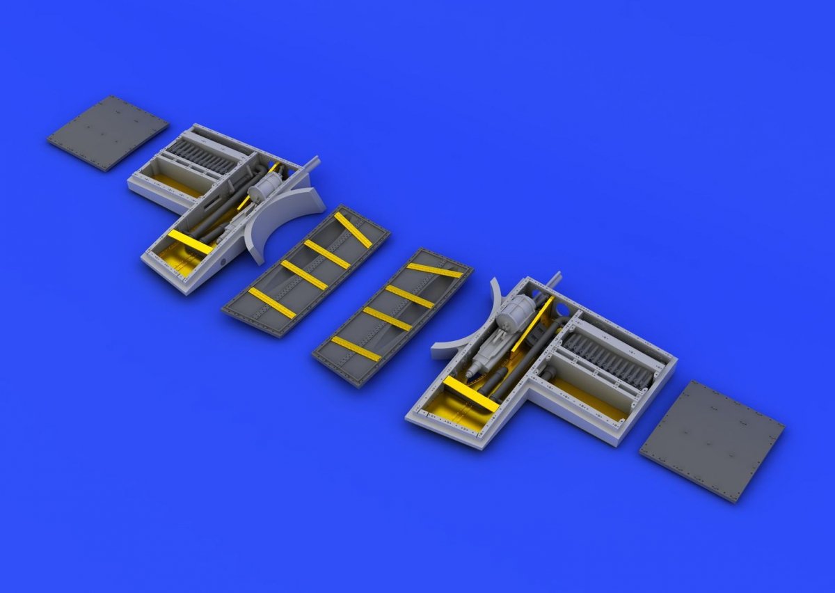 Eduard 648201 Spitfire Mk. VIII gun bays 1/48 (EDUARD) – zdjęcie 5