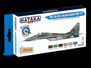 Hataka HTK-BS105 MiG-29A/UB 4-colour scheme paint set (6x17ml) – immagine 2