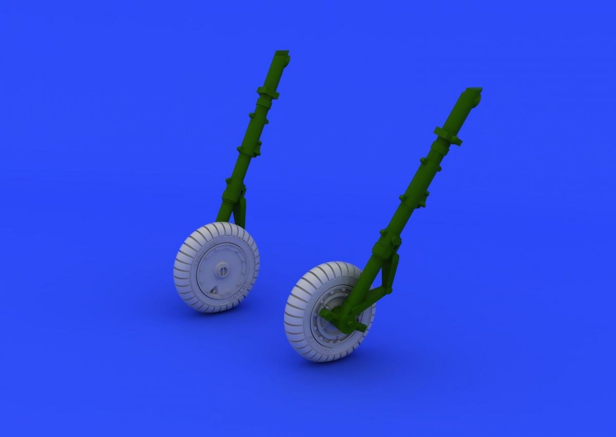 Eduard 672080 Fw 190A wheels late 1/72 (EDUARD)