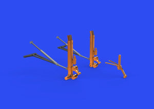 Eduard 648632 B-17F undercarriage legs BRONZE HKM 1/48 – immagine 3