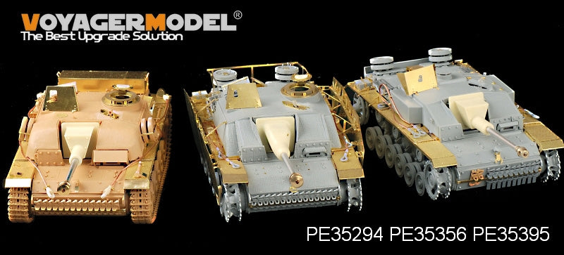 Voyager Model PE35395 WWII German StuG.III Ausf.F8 Late Production Basic For DRAGON 6644 1/35 – zdjęcie 2