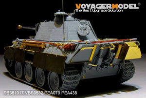 Voyager Model PE351017 WWII German Panther G Early ver.Basic upgrade set (For TAKOM 2119/2134) 1/35 – Bild 6