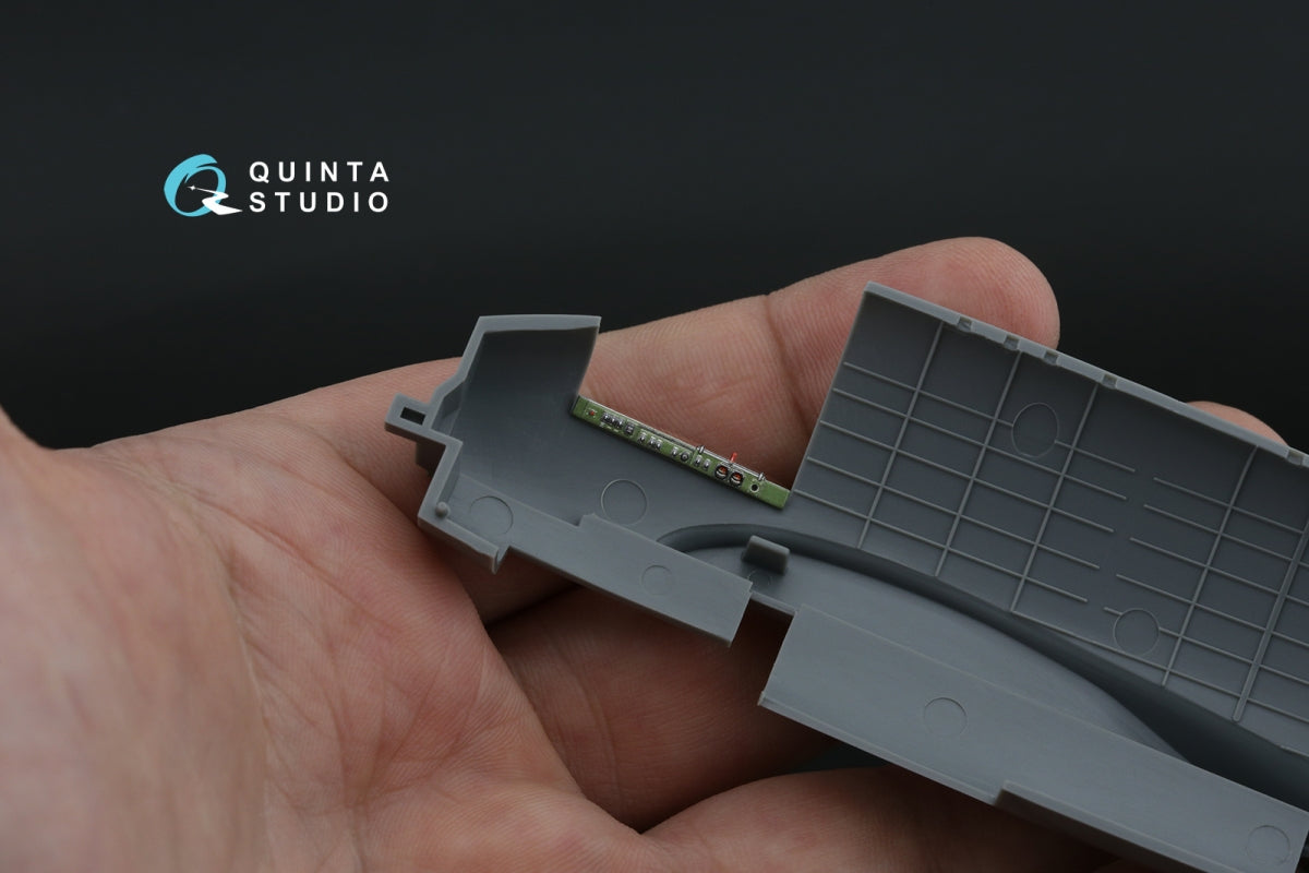 Quinta Studio QD+48556 Bristol Beaufighter TF.Mk.X 3D-Printed &amp;amp; coloured Interior on decal paper (Tamiya) (with 3D-printed resin parts) 1/48 – immagine 11