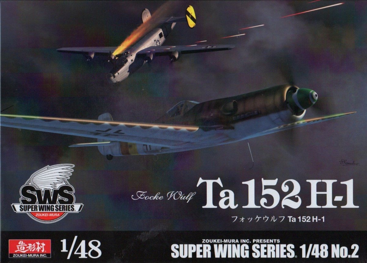 Zoukei-Mura SWS4802 Focke Wulf Ta-152 H-1 1/48