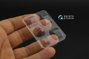 Quinta Studio QC72046 Uh-1B vacuumed clear canopy (Italeri) 1/72 – immagine 6