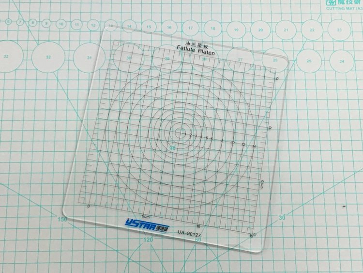 U-Star UA-90127 Pressure plate for Mud sculpture