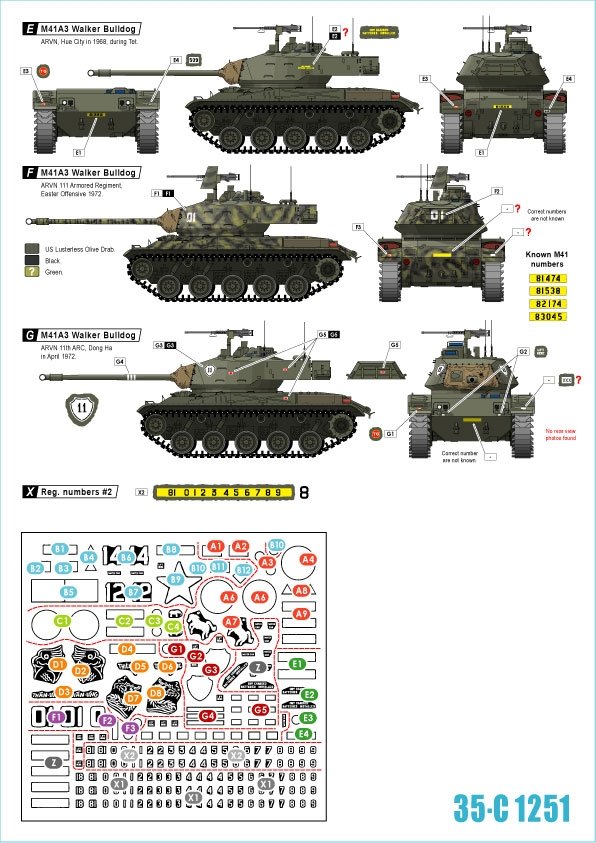 Star Decals 35-C1251 Vietnam 1 1/35 – Bild 2