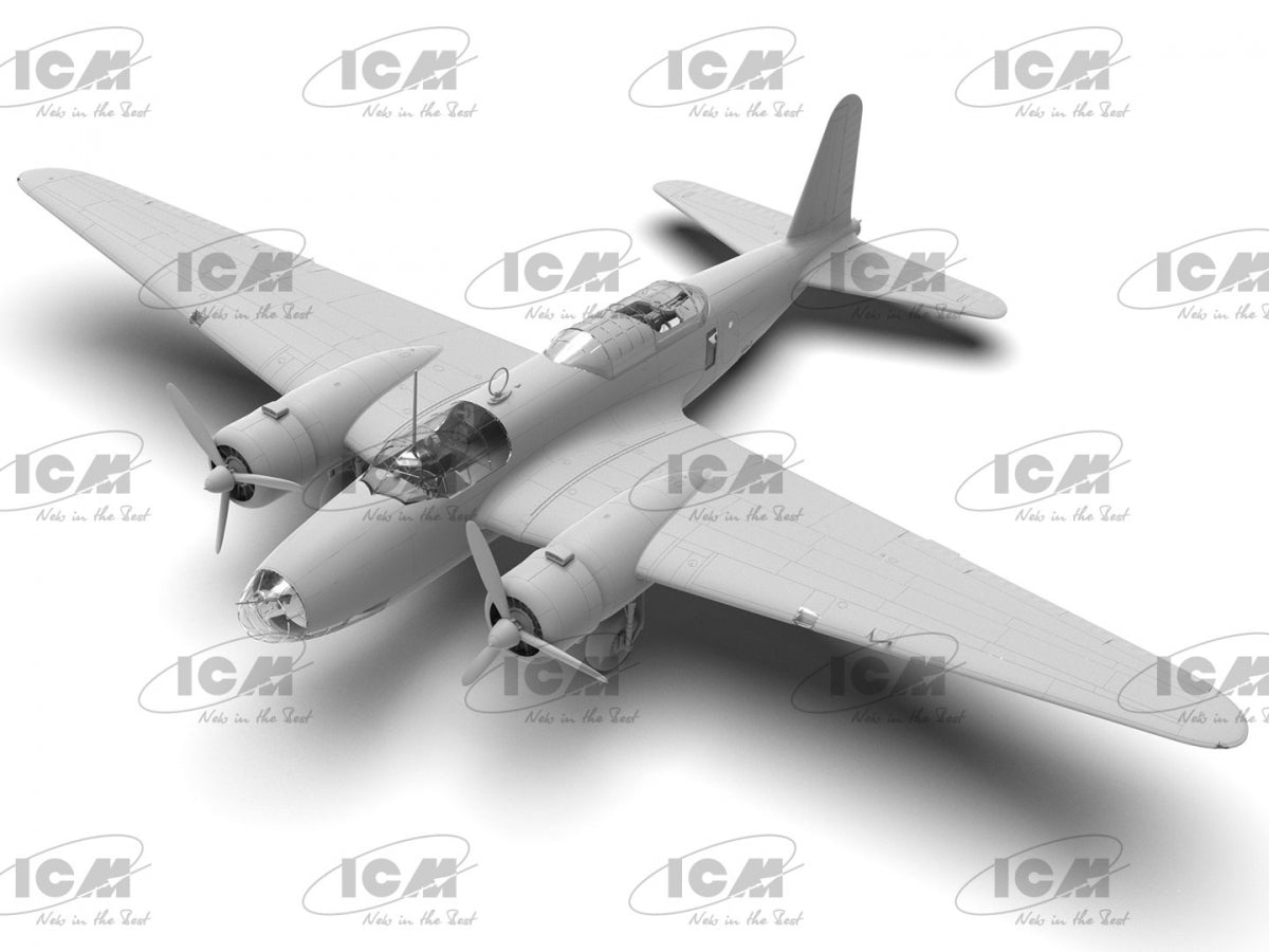 ICM 48195 Ki-21-Ib &amp;quot;Sally&amp;quot;, Japanese Heavy Bomber 1/48 – immagine 2