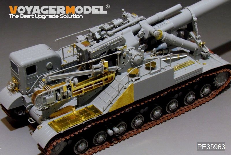 Voyager Model PE35963 Modern Soviet 2A3 Kondensator 2P 406mm S.P.H Upgrade set For TRUMPETER 09529 1/35 – immagine 11