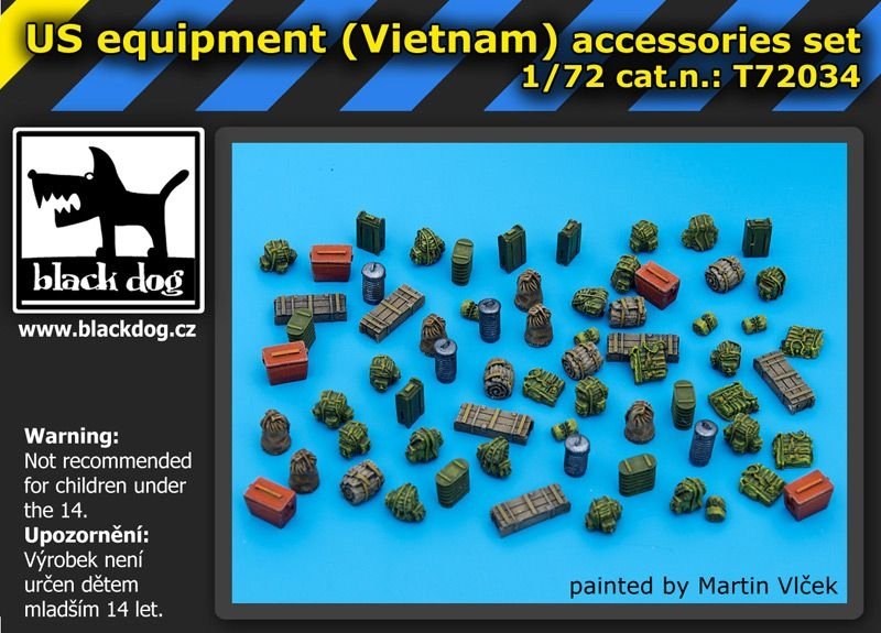 Black Dog T72034 US equipment Vietnam 1/72 – Bild 4