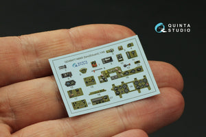Quinta Studio QD48477 A6M3 Zero 3D-Printed coloured Interior on decal paper (Eduard) 1/48 – imagen 4