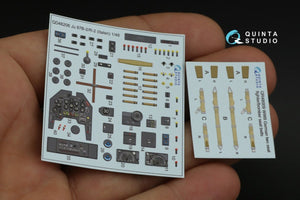 Quinta Studio QD48206 Ju 87B-2/R-2 3D-Printed &amp;amp; colored Interior on decal paper (Italeri) 1/48 – image 10