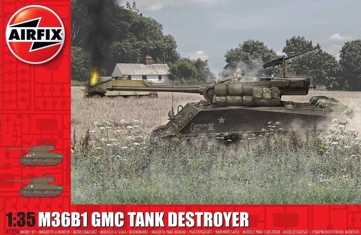 Airfix 1356 M36B1 GMC (Armée américaine) 1/35