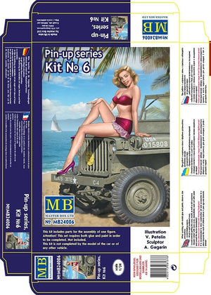 Master Box 24006 Pin-up series Kit No. 6 Samantha 1/24 – Bild 3