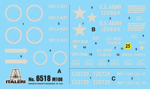 Italeri 6518 M108 1/35 – immagine 2