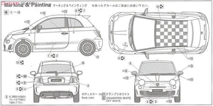 Fujimi 123837 Abarth 500 Esseesse 1/24 – Bild 6