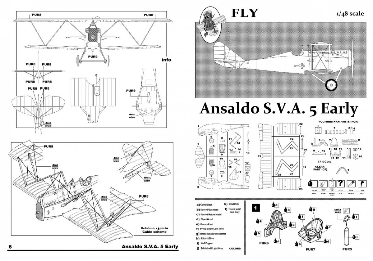 Fly 48018 Ansaldo SVA5 International 1/48 – image 6