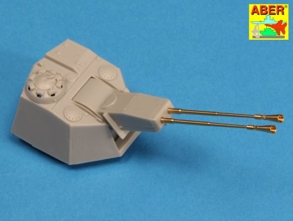 Aber 72L-61 Dwie lufy 5,5cm do niemieckich Zwilling Flakpanzers / Two 5,5cm barrels for German Zwilling Flakpanzers 1/72 – Bild 8