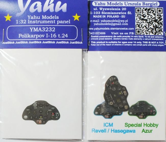 Yahu YMA3232 I-16 late ICM / Special Hobby 1/32
